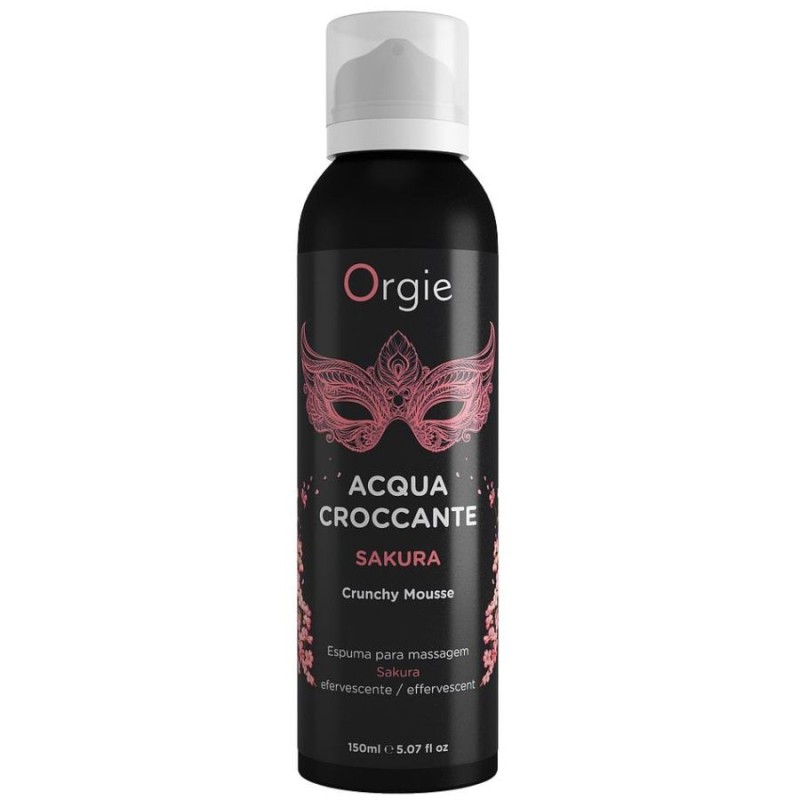 ORGIE CREMA DE MASAJE EFERVESCENTE AROMA SAKURA...