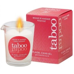 TABOO VELA DE MASAJE PARA ELLA PLAISIR CHARNEL AROMA FLOR...