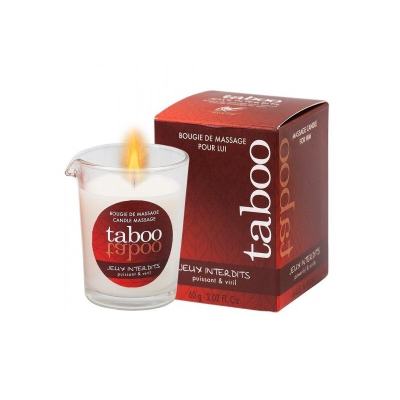 TABOO VELA DE MASAJE PARA ÉL JEUX INTERDITS...