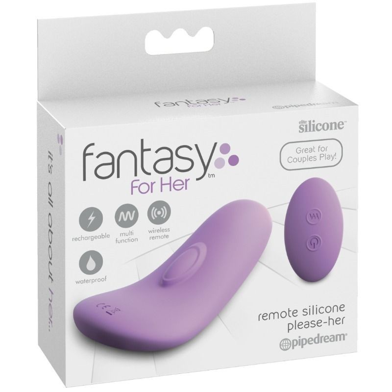 FANTASY FOR HER MASAJEADOR SILICONA POR CONTROL...