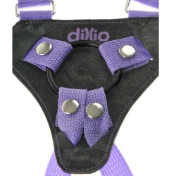 DILLIO - ARNES STRAP ON CON TIRANTES Y DILDO 17.8 CM 2