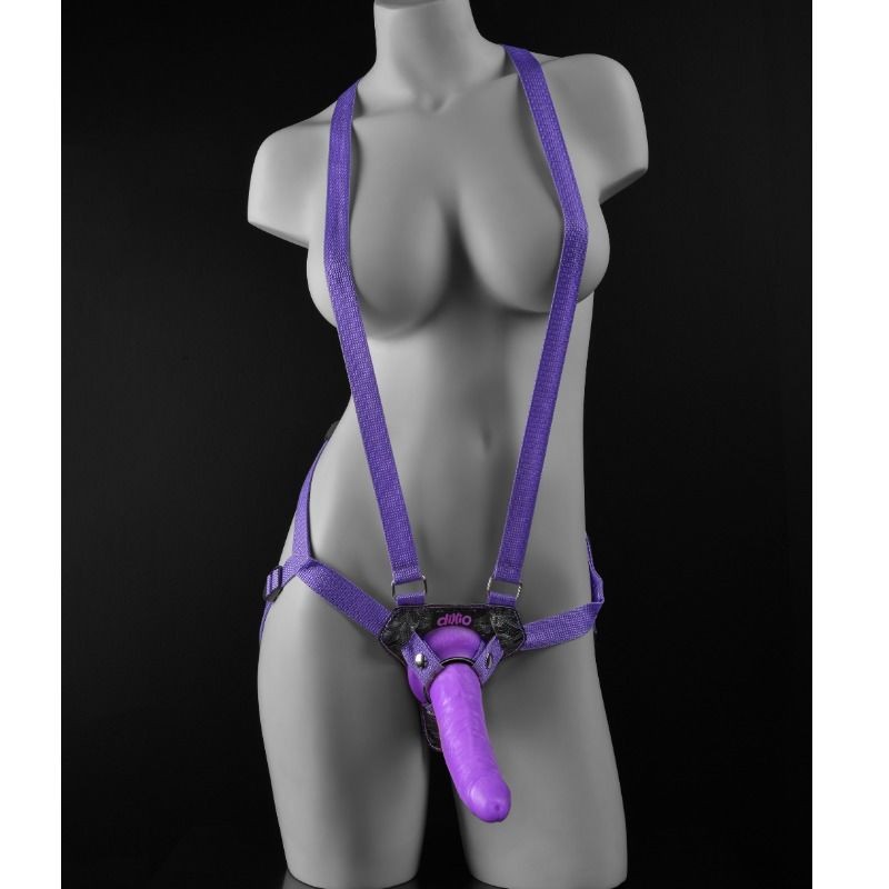 DILLIO - ARNES STRAP ON CON TIRANTES Y DILDO...