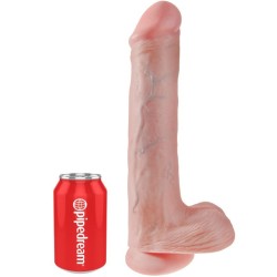 KING COCK - PENE REALISTICO CON TESTICULOS 33 CM COLOR... 2