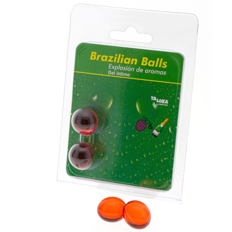 TALOKA - BRAZILIAN BALLS GEL ÍNTIMO FRESAS...