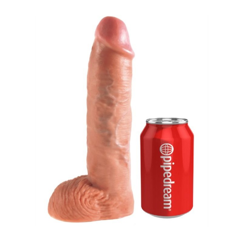 KING COCK - STRAP-ON WITH HOLLOW DILDO 25.5 CM...