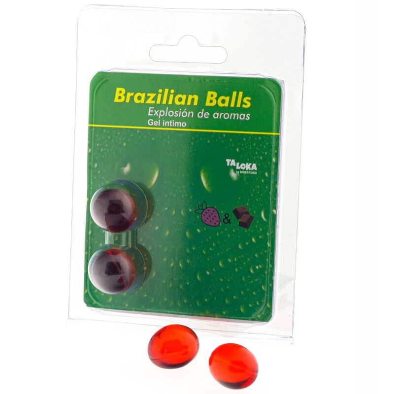 TALOKA - BRAZILIAN BALLS GEL ÍNTIMO FRESA...