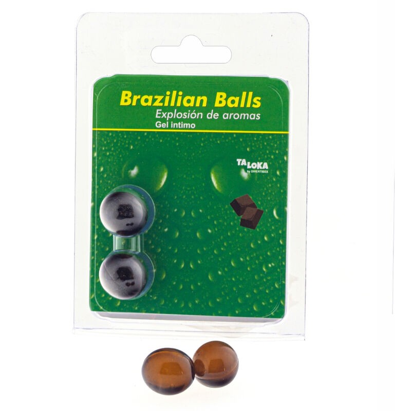 TALOKA - BRAZILIAN BALLS GEL ÍNTIMO CHOCOLATE 2...