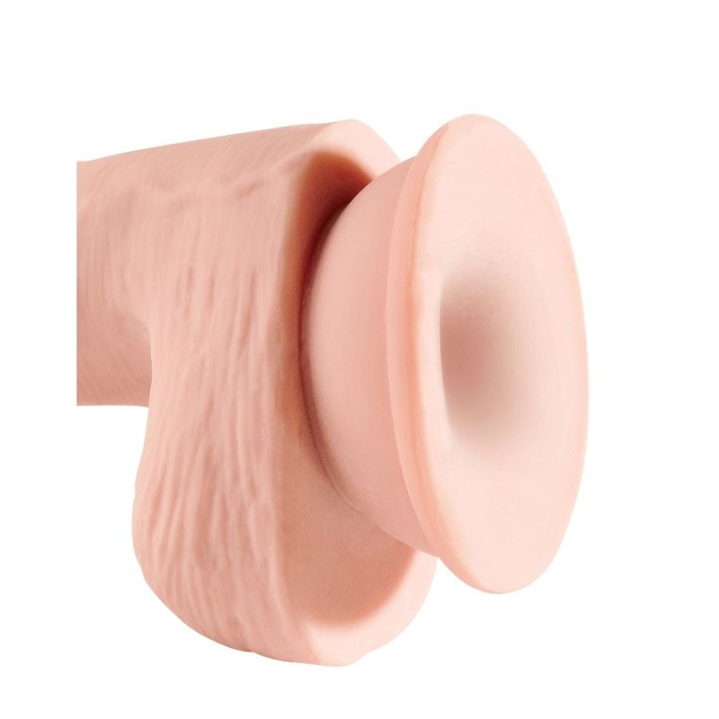 KING COCK - DILDO TRIPLE DENSIDAD 13 CM CON...