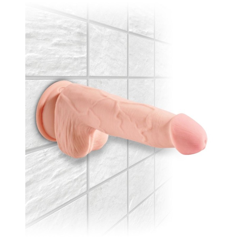 KING COCK - DILDO TRIPLE DENSIDAD 13 CM CON...