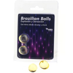 TALOKA - BRAZILIAN BALLS GEL EXCITANTE EFECTO VIBRACIÓN Y...