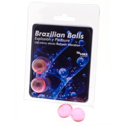TALOKA - BRAZILIAN BALLS GEL EXCITANTE EFECTO VIBRACIÓN...