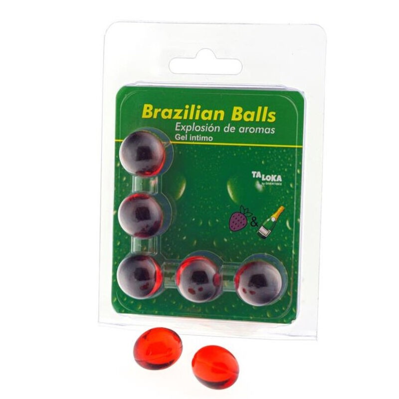 TALOKA - BRAZILIAN BALLS GEL ÍNTIMO FRESAS...