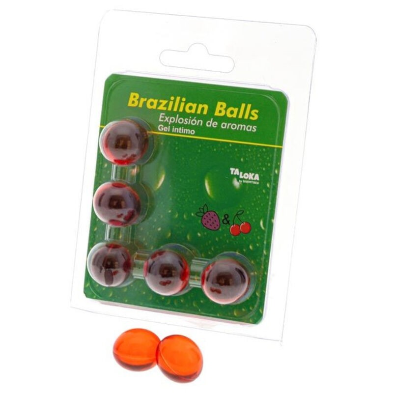 TALOKA - BRAZILIAN BALLS GEL ÍNTIMO FRESA...