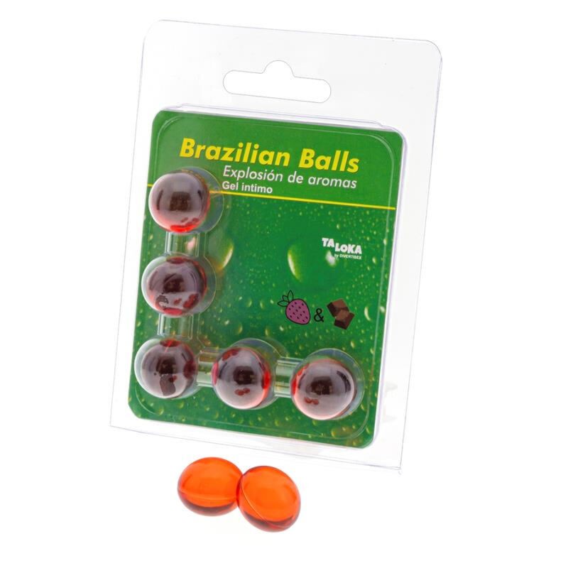TALOKA - BRAZILIAN BALLS GEL ÍNTIMO FRESA...