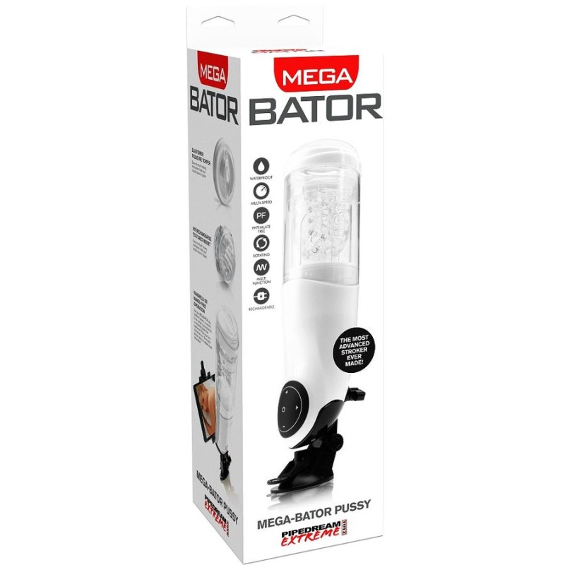 PDX MEGA BATOR USB MASTURBADOR MASCULINO VAGINA...