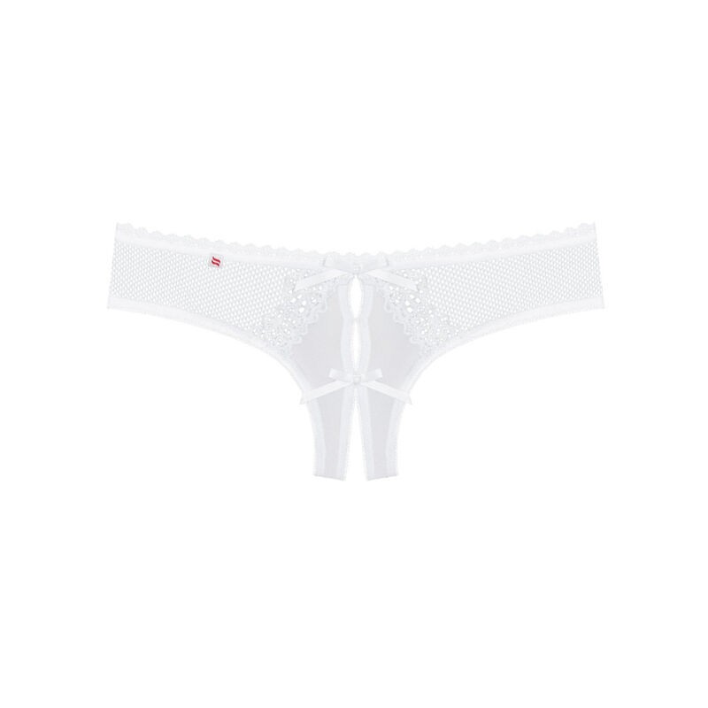 OBSESSIVE - ALABASTRA THONG CON ABERTURA BLANCO...