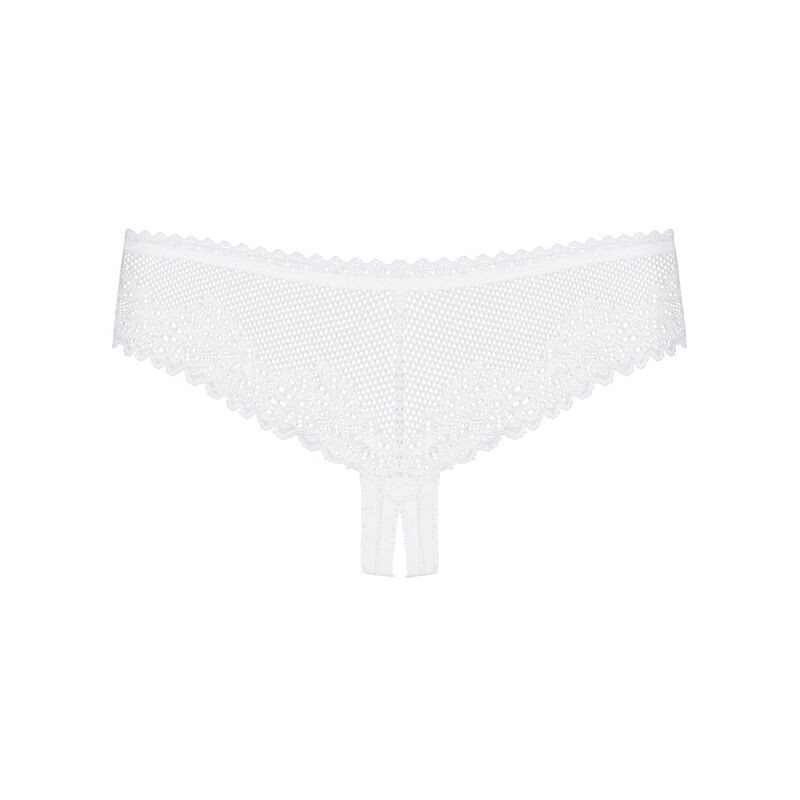 OBSESSIVE - ALABASTRA THONG CON ABERTURA BLANCO...