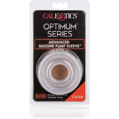 CALEXOTICS - ADV SILICONE PUMP SLEEVE TRANSPARENT