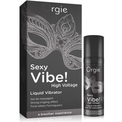 ORGIE SEXY VIBE! VIBRADOR LIQUIDO EXTRA FUERTE 15 ML