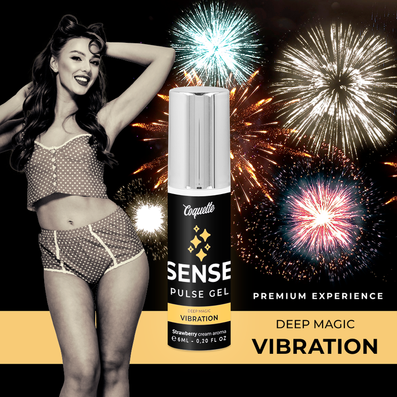COQUETTE CHIC DESIRE PULSE GEL FRESA VIBRACIÓN...