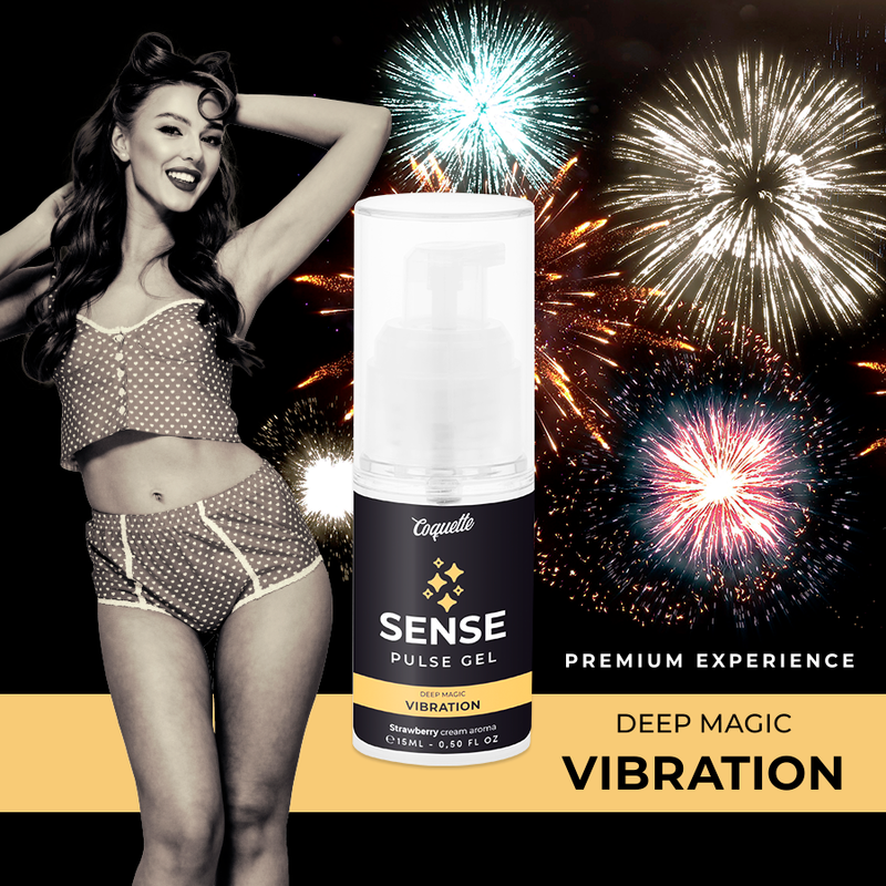 COQUETTE CHIC DESIRE PULSE GEL FRESA VIBRACIÓN...