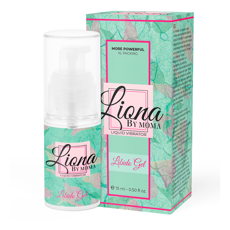LIONA BY MOMA - VIBRADOR LIQUIDO LIBIDO GEL 15 ML