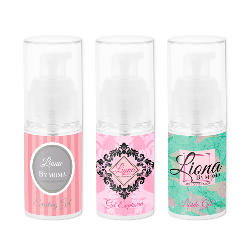 LIONA BY MOMA - VIBRADOR LIQUIDO LIBIDO GEL 15 ML