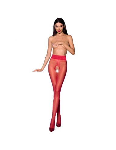 PASSION WOMAN TIOPEN 001 MEDIAS ROJO TALLA 3/4...