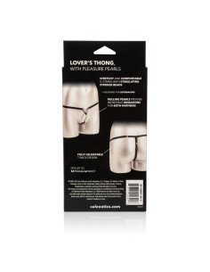 CALEX LOVERS TANGA CON PERLAS DE PLACER 2