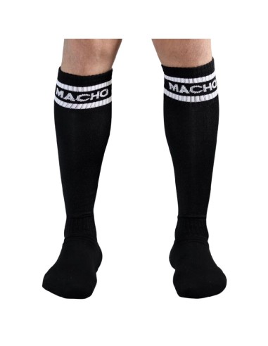 MACHO CALCETINES LARGOS TALLA UNICA AZUL