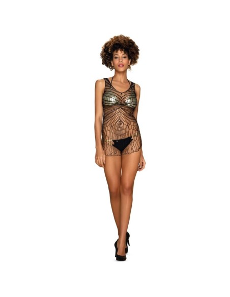 OBSESSIVE - D607 VESTIDO EN CUERPO DE RED TALLA UNICA
