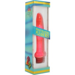 SEVEN CREATIONS - JELLY THIN PINK ANAL VIBRATOR 2