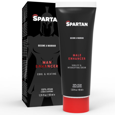 SPARTAN - COUPLE GEL ERECCION-ORGASMO-DURACION 100% VEGANO
