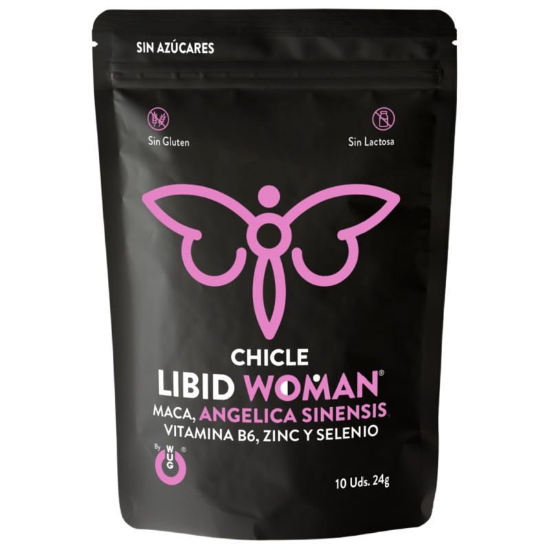 WUG GUM LIBID WOMAN CHICLE AUMENTO LIBIDO MUJER...