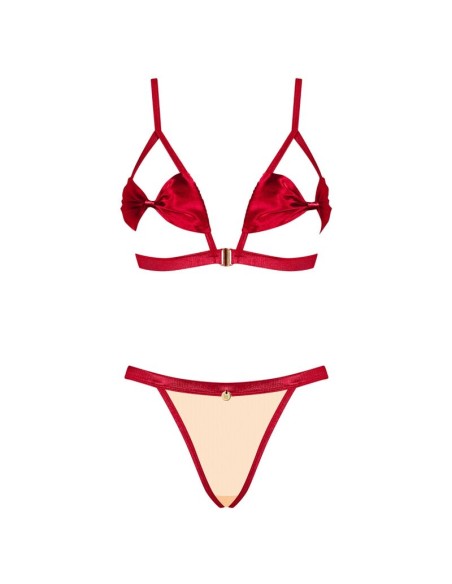 OBSESSIVE - RUBINESA SET DE DOS PIEZAS L/XL