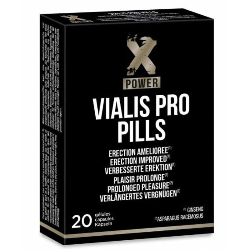 XPOWER VIALIS PRO CAPSULAS POTENCIADORAS...
