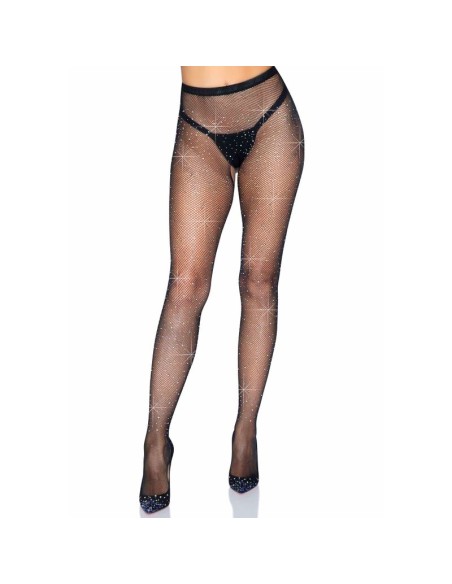 LEG AVENUE MEDIAS DE RED CON ABERTURA