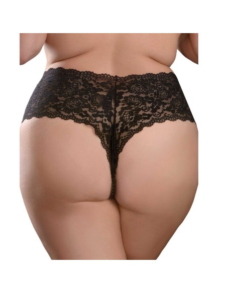 HOOK UP PANTIES - PLEASURE PEARL PANTY BOY SHORTS XL-2XL