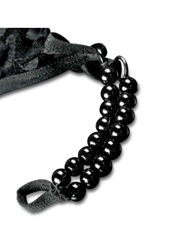HOOK UP PANTIES - CROTCHLESS PLEASURE PEARL S-L