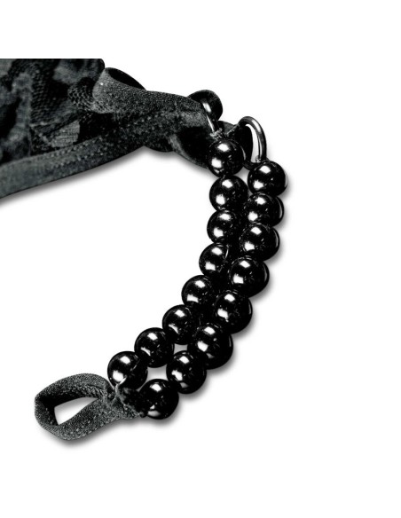 HOOK UP PANTIES - CROTCHLESS PLEASURE PEARL S-L