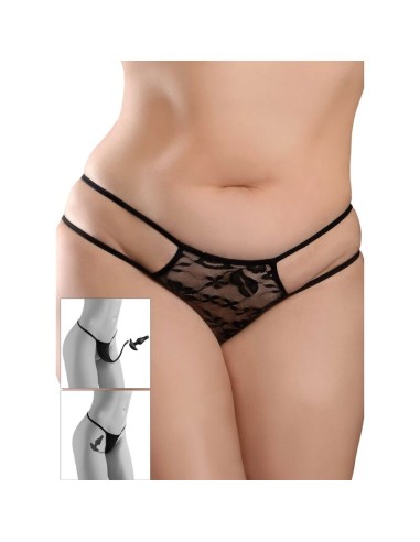 HOOK UP PANTIES - CROTCHLESS PLEASURE PEARLS...