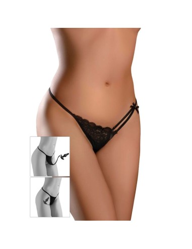 HOOK UP PANTIES - REMOTE BOWTIE BIKINI S-L