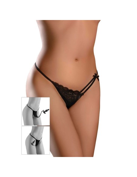 HOOK UP PANTIES - REMOTE BOWTIE BIKINI S-L