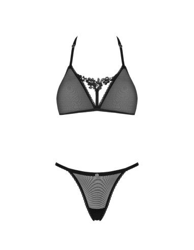 OBSESSIVE - CELIA NOIR 2-PCS SET  XS/S