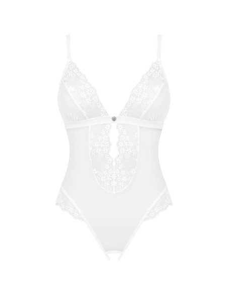 OBSESSIVE - HEAVENLLY CROTCHLESS TEDDY XS/S