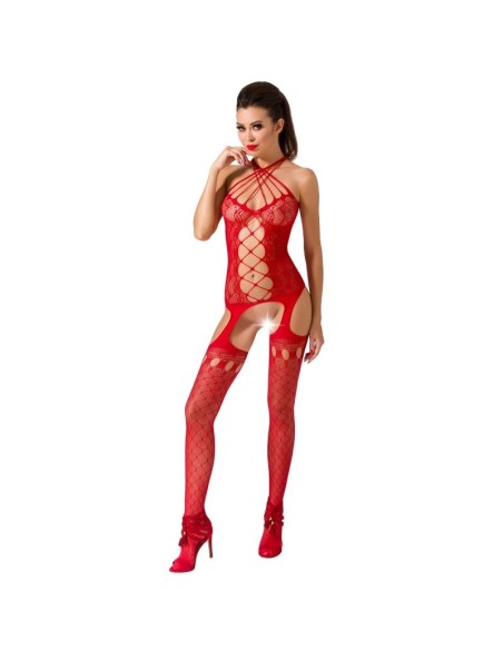 PASSION WOMAN BS056 BODYSTOCKING NEGRO TALLA UNICA