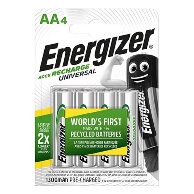 ENERGIZER UNIVERSAL PILA RECARGABLE HR6 AA...