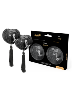 COQUETTE CHIC DESIRE CUBRE PEZONES NEGRO LENTEJUELAS 2