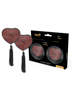 COQUETTE CHIC DESIRE CUBRE PEZONES ROJO / NEGRO 2