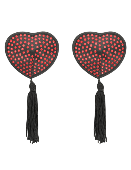 COQUETTE CHIC DESIRE CUBRE PEZONES ROJO / NEGRO